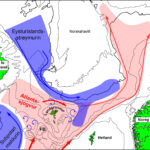 Tilgongdin av toski og hýsu á Landgrunninum og Føroyabanka ávirkast helst av havstreymum