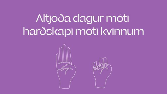 Aljóða dagur harðskapur móti kvinnum