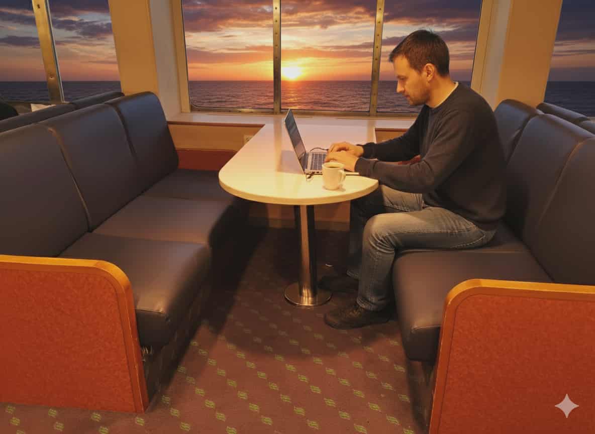 Suðuroyartunnilin - Páll umborð