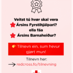 Hvør er Ársins Fyrstuhjálpari 2025?