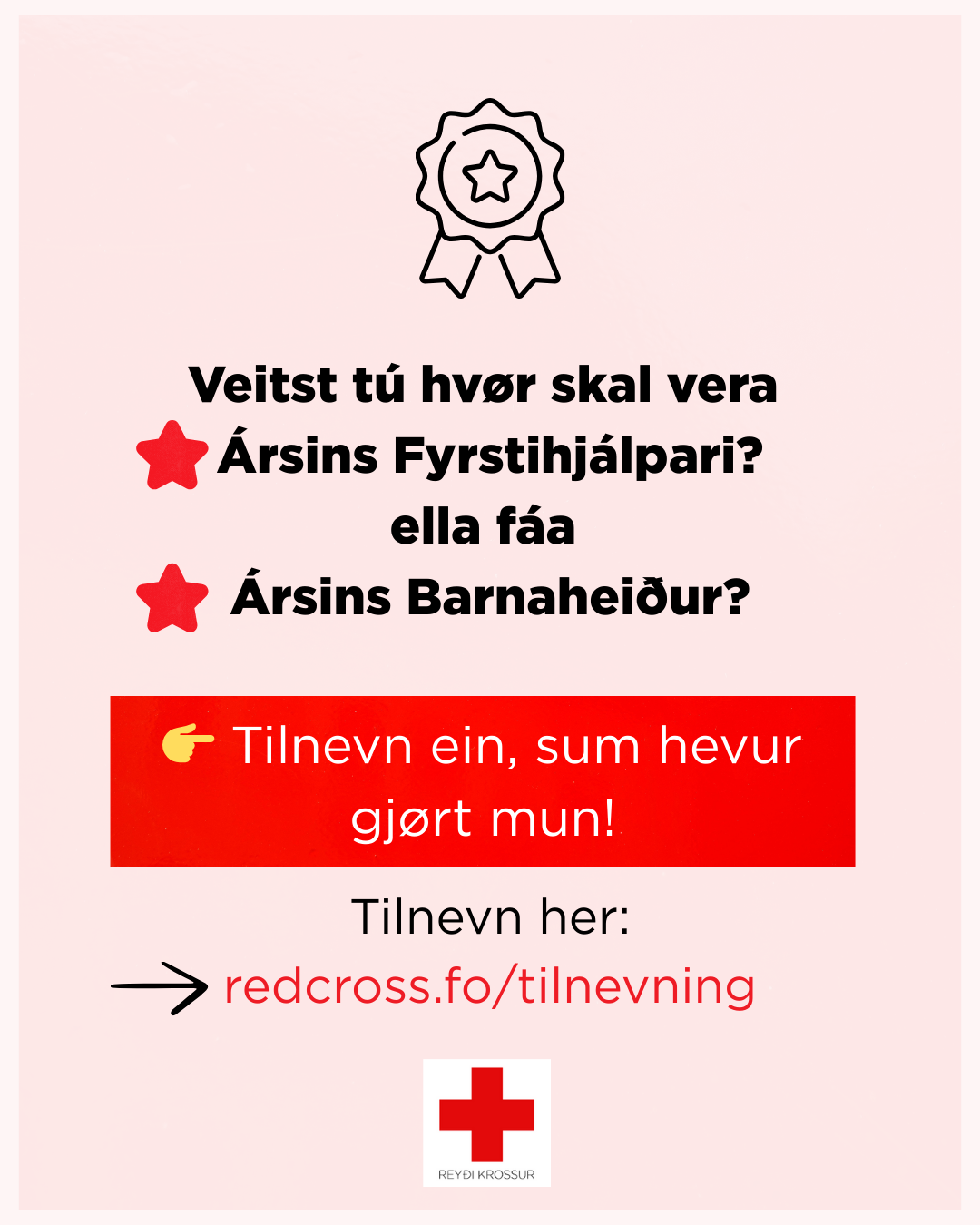 Tilnevn Ársins fyrstuhjálpara red