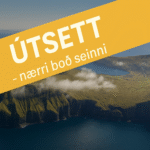 BORGARAFUNDURIN UM SUÐUROYARTUNNILIN Í SALT Í DAG ER FYRIBILS AVLÝSTUR