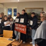 Handaðu Løgmanni undirskriftir í morgun