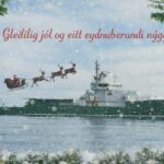 Jólaheilsan frá Havila Troll