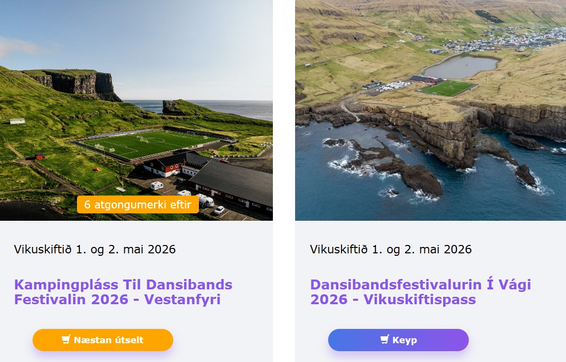 Dansibandsfestivarlurin 07-01-26