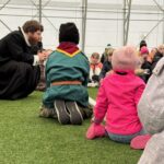 Marghøllin karmur um felagsguðstænastu í morgun