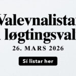 Valevnislistar til Løgtingsvalið