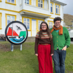 Dávid og Jóhanna á Workation í Vági