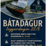 Bátadagur á Tvøroyri leygardagin
