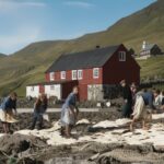 Standmynd av fiskagentuni avdúkað í Hovi leygardagin