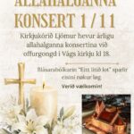 Allahalgannakonsert í Vágs kirkju